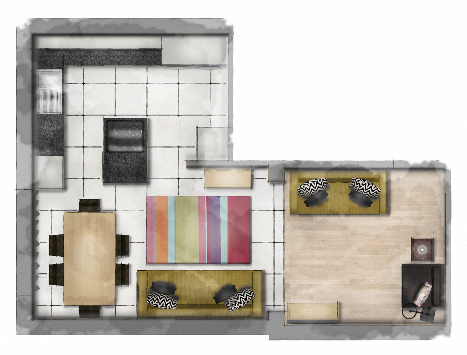 Learn How To Render A Floor Plan Elevation Anita Brown 3d